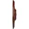 Ekena Millwork Stockport Ceiling Medallion, Hand-Painted Burnished Mahogany Crackle, 11 3/4"OD x 3/8"P CM12STBMC - alternate 3